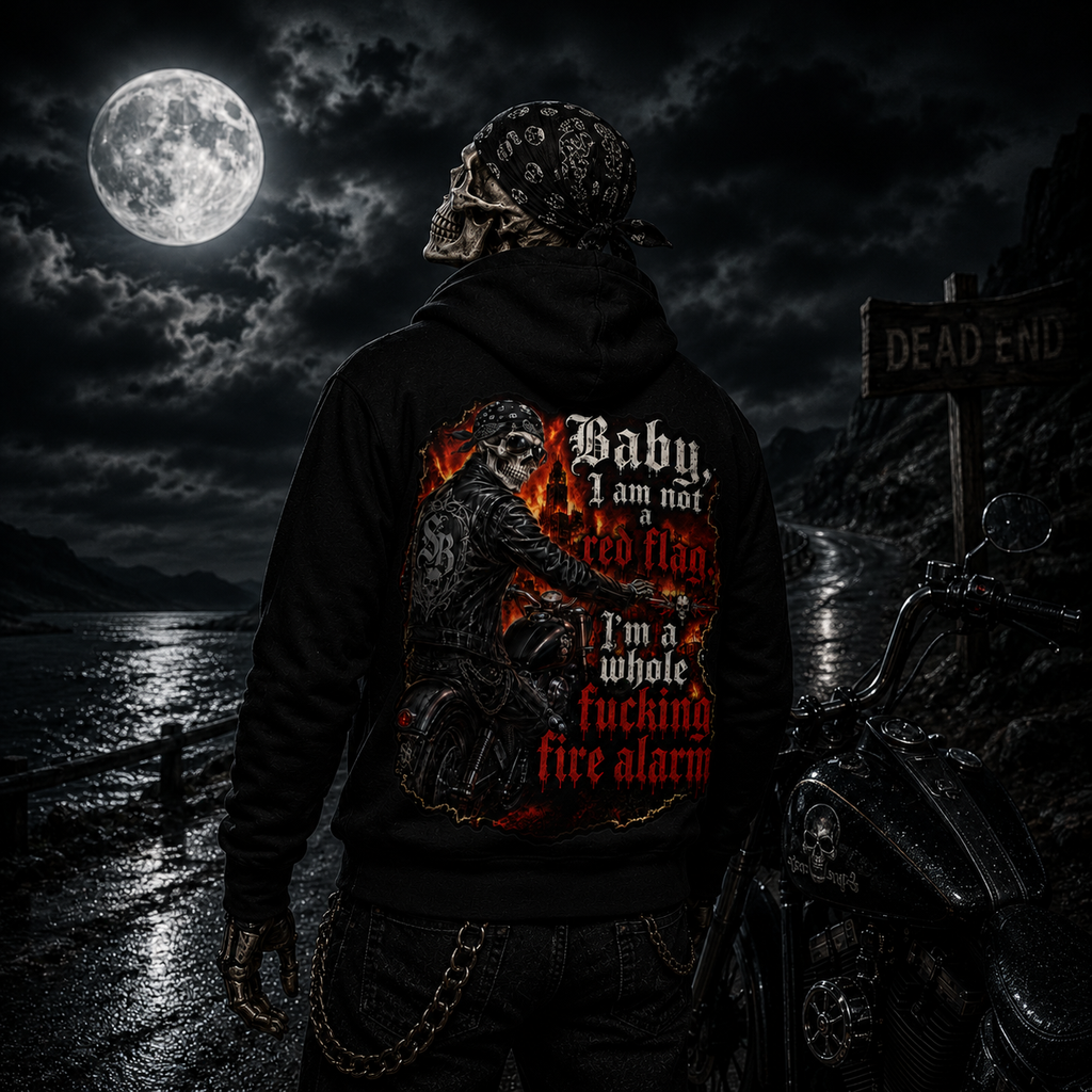 Whole Fucking Fire Alarm Pullover Hoodie
