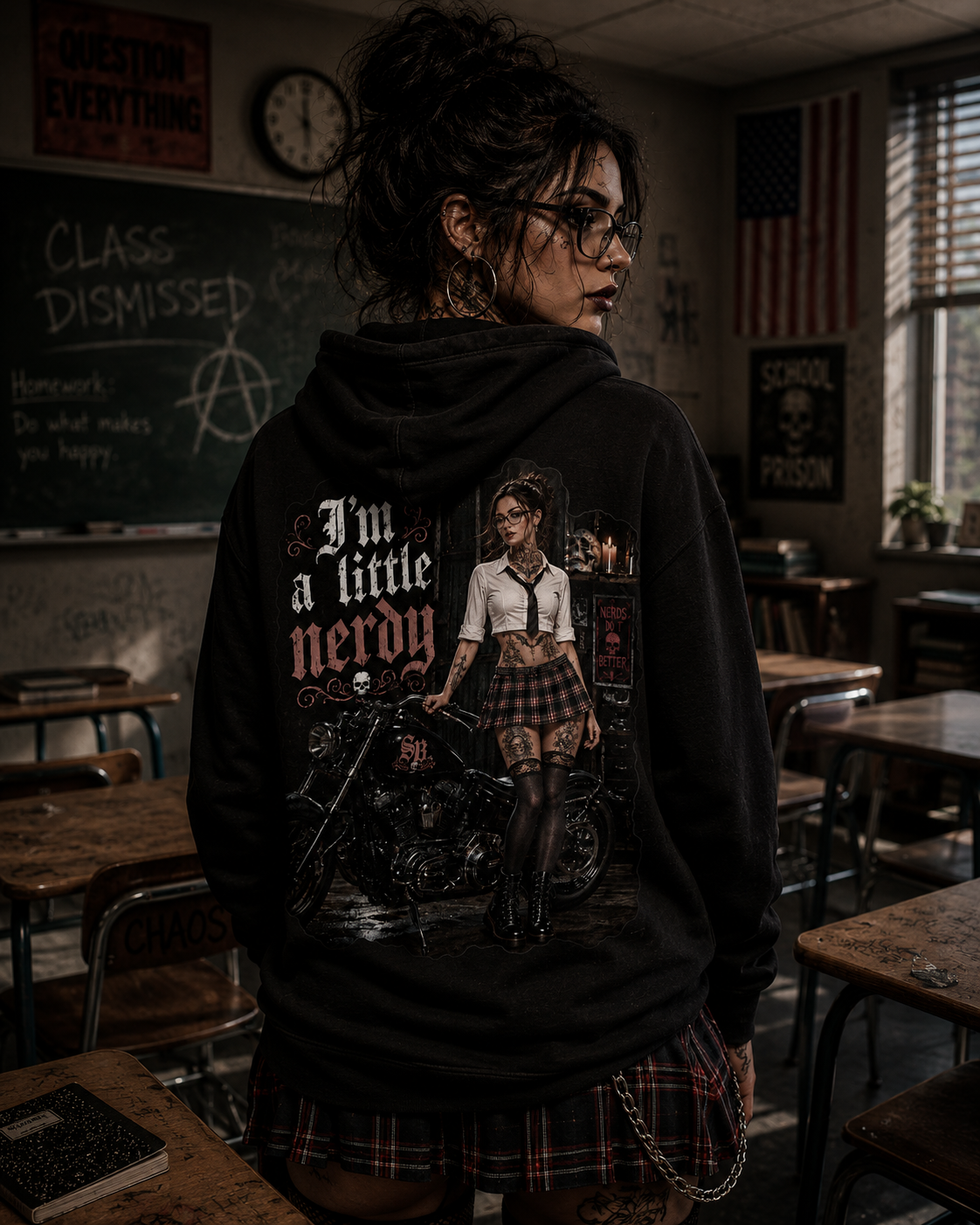 I'm a Little Nerdy Pullover Hoodie