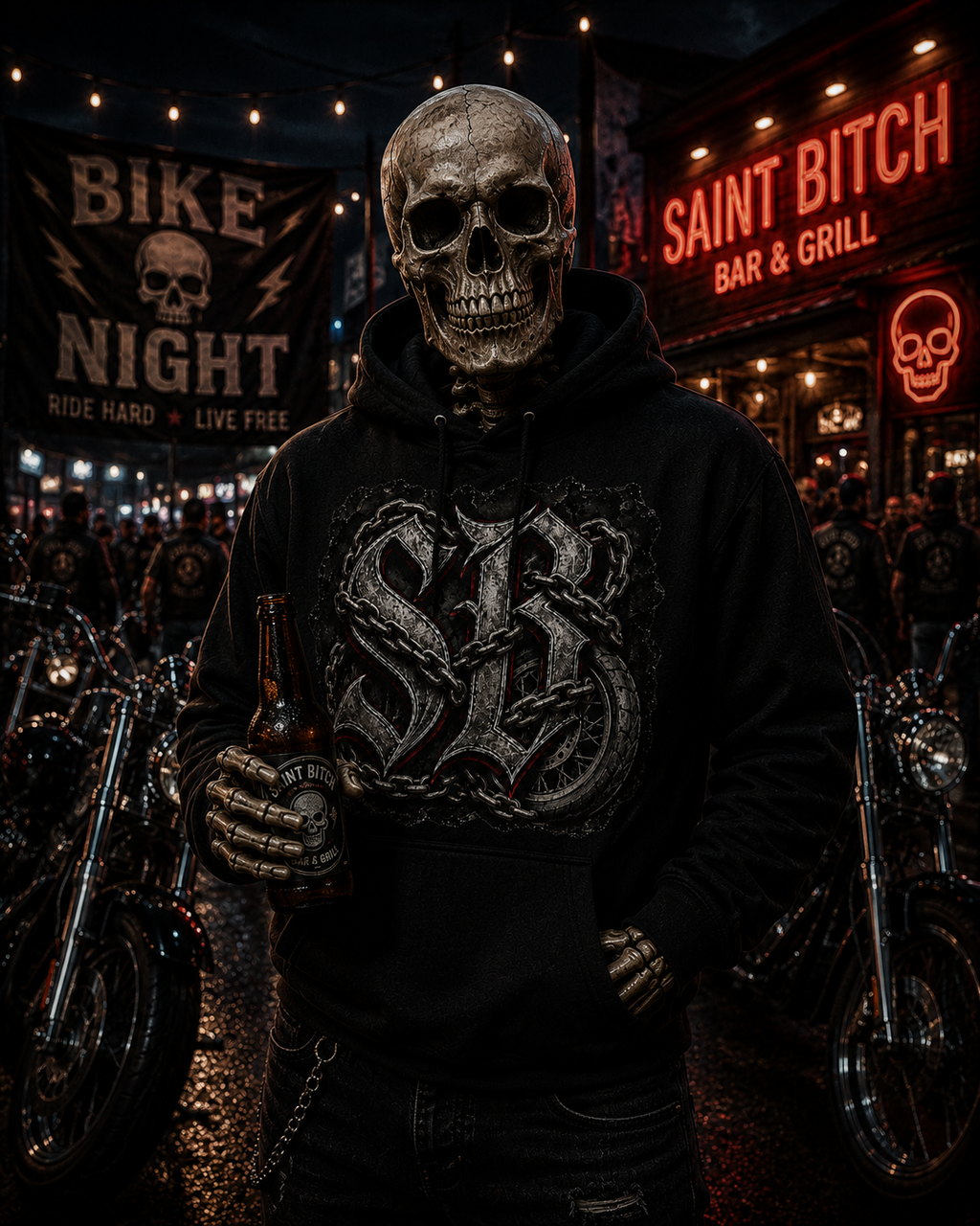 Eat. Sleep. Ride. Pullover Hoodie
