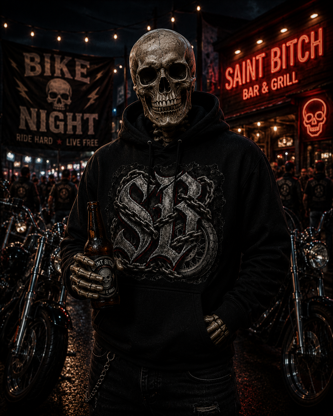 Eat. Sleep. Ride. Pullover Hoodie