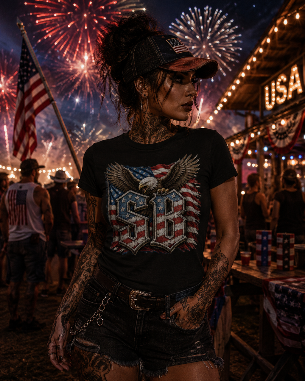 Because of the Brave Women's Relaxed Tee