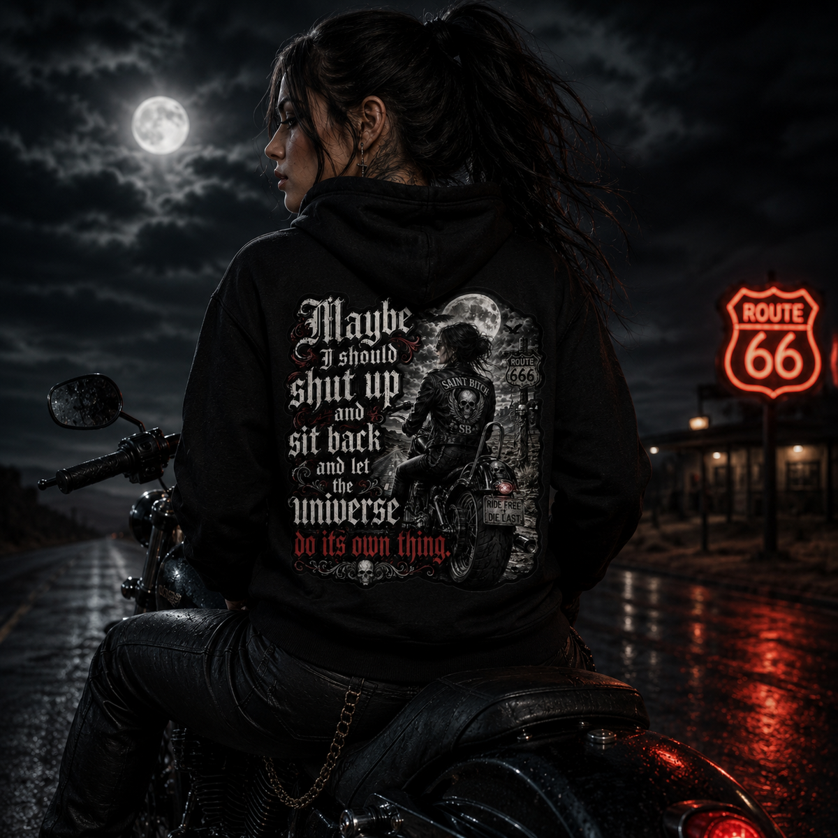 Let the Universe Handle It. Pullover Hoodie