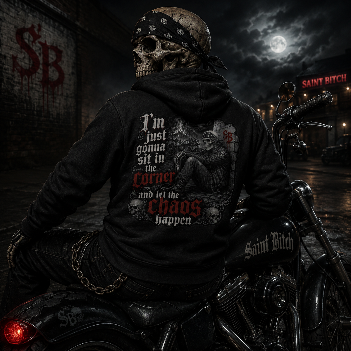 Let the Chaos Happen. Pullover Hoodie