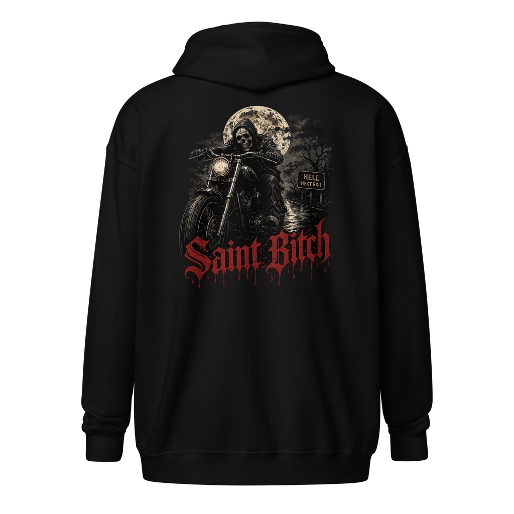 Hell Next Exit Up Hoodie