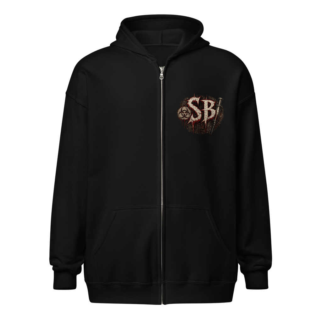 Toxic Salvation Zip Up Hoodie