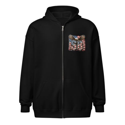 Because of the Brave Zip Up Hoodie